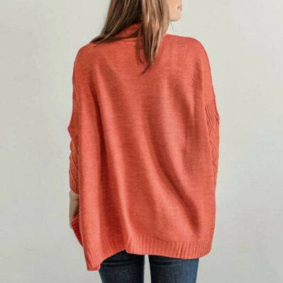 Mer Sea Libson Traveler Sweater Lattice Front OSFM - Picture 5 of 12